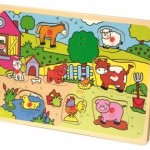 puzzle incastrat lemn