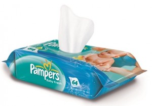 Pack shot_servetele umede Pampers Baby Fresh