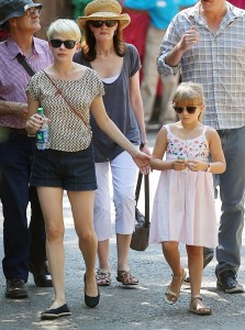 Michelle Williams and Jason Segel take Matilda Ledger to Bronx Zoo in NYC
