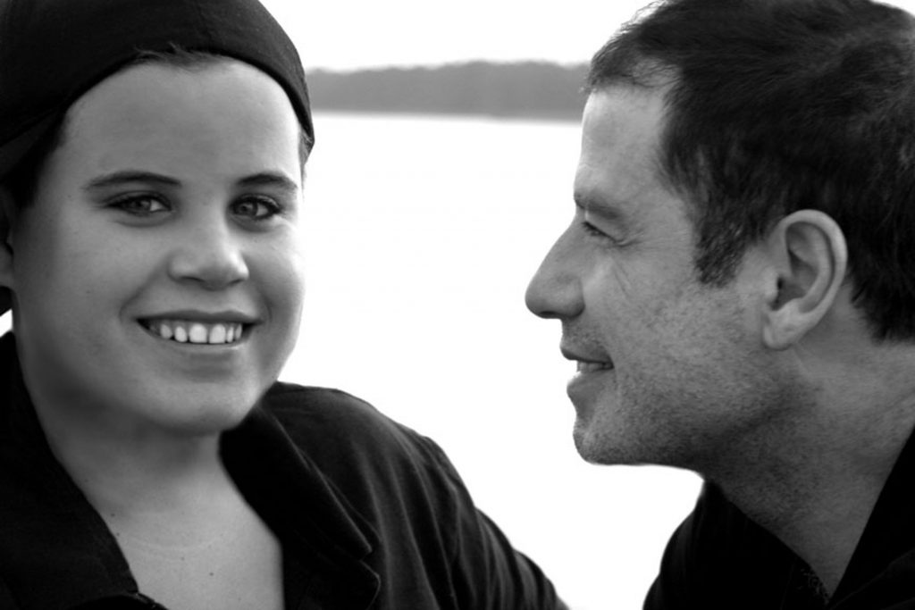 John Travolta și fiul său, Jett