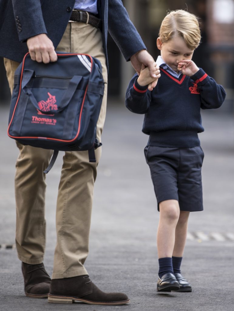 Numele pe care il va purta Printul George la scoala