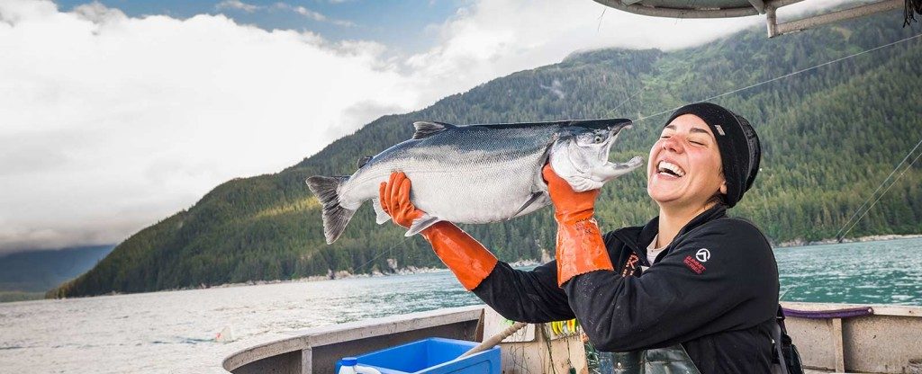 Peștele sălbatic în sarcină