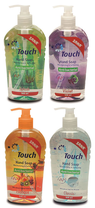 Protejeaza-ti familia cu sapunurile antibacteriene Touch