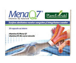 Mena Q7 Vitamina K2 naturala de la PlantExtrakt