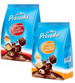 Napolitane Primola invelite in ciocolata