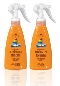 Emulsiile  pentru accelerarea bronzarii de la Cosmetic Plant