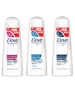 Sampoanele Dove: mai multa hidratare si stralucire