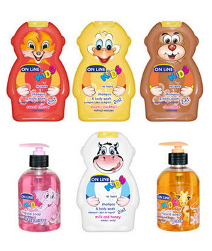 Balaceala garantata cu gama pentru baie On Line Kids