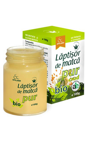 Laptisor de matca pur Apiland, pentru sanatatea si frumusetea ta