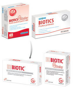 Biotics, probioticul numarul 1 in Romania, devine Eubiotic
