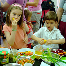 Bucatareala in familie