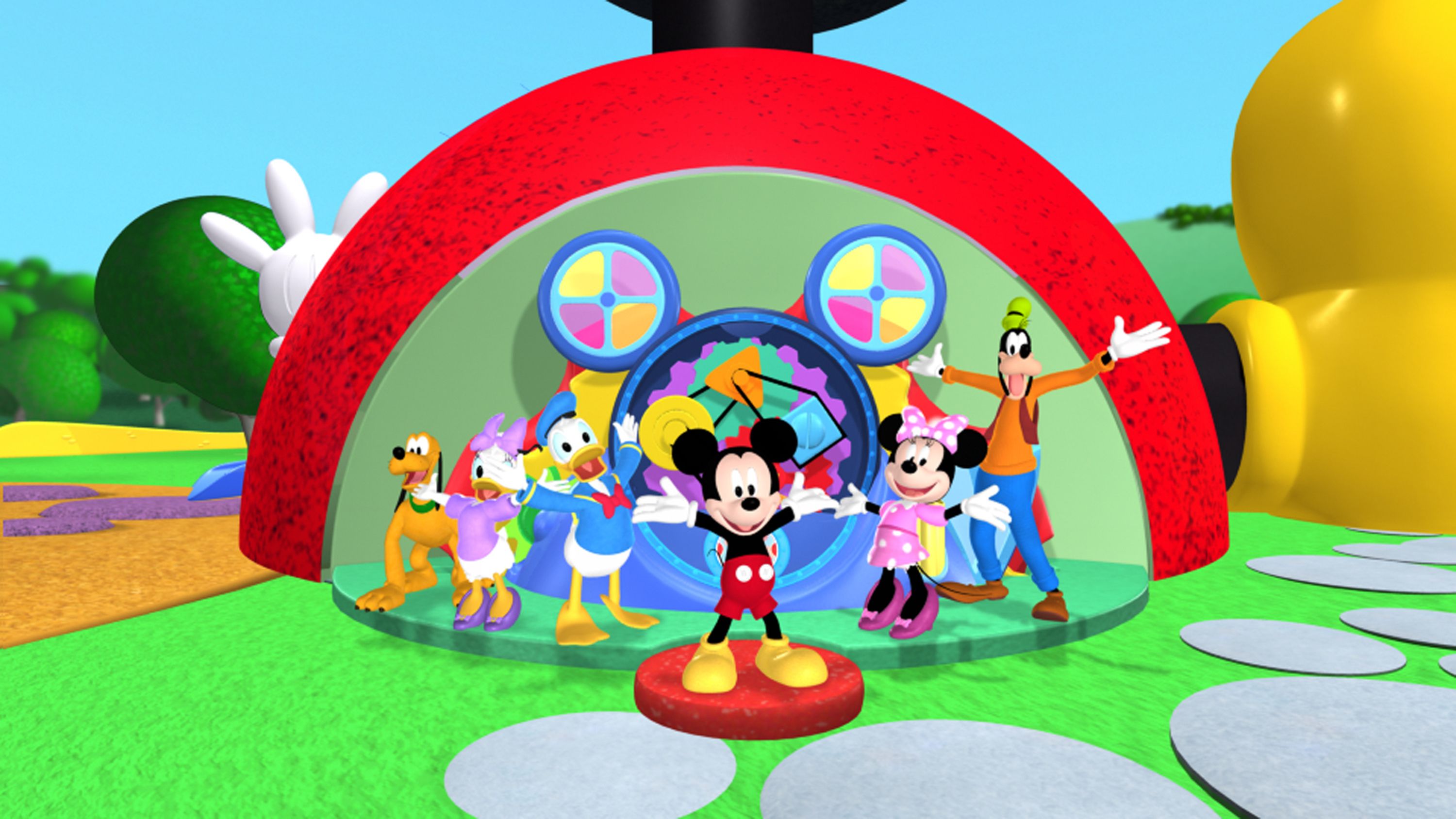 Приключения клуба микки. Клуб Микки Мауса Mickey Mouse Clubhouse 2006. Дисней клуб клуб Микки Мауса 2006.