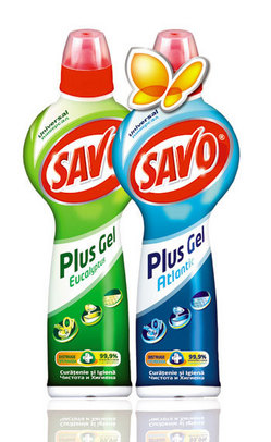 SAVO Plus Gel - o casa curata fara efort